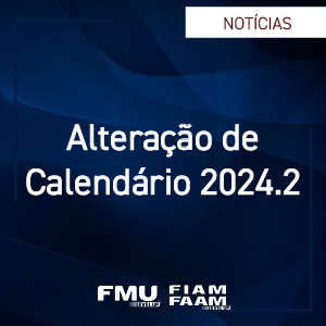 Alteração de Calendários 2024.2